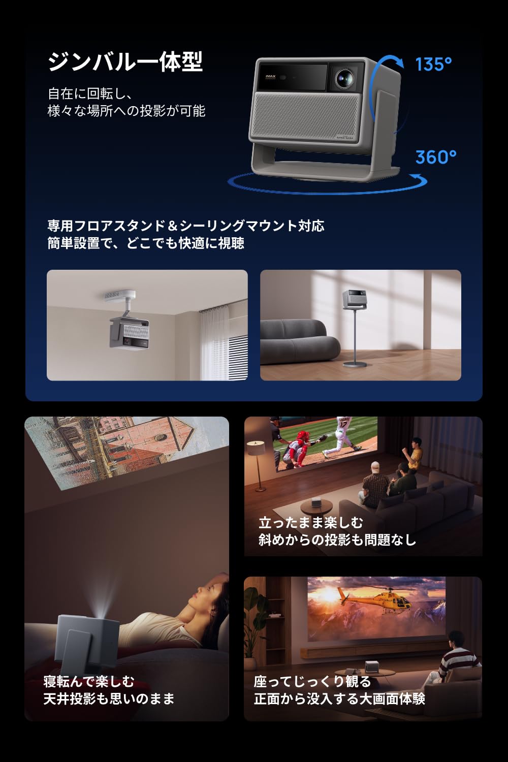 Amazon.co.jp: XGIMI HORIZON 20 4K 3色レーザープロジェクター